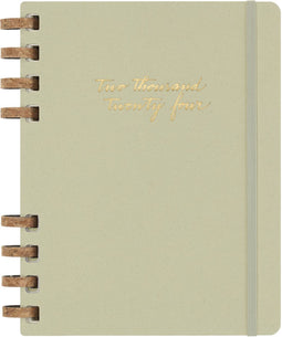 Moleskine 12 Maanden Agenda - 2024 - Life Spiral - Week/Maand - XL - Crush Kiwi