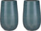 Mica Decorations Gabriel Vaas - H35 x Ø21 cm - Keramiek - Blauw