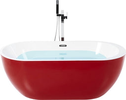 NEVIS - Badkuip - Rood - 75 x 150 - Acryl