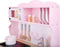 New Classic Toys Houten Speelkeuken Roze - Met Kookplaat die Licht geeft en Kook Geluid maakt - Krijtbord aan de zijkant