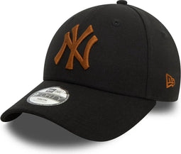 New Era - 4 tot 6 Jaar - Child Cap - New York Yankees Youth League Essential Black 9FORTY Adjustable Cap