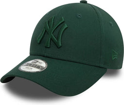 New Era - 6 tot 12 Jaar - Youth Pet - New York Yankees Youth League Essential Dark Green 9FORTY Adjustable Cap