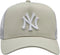 New Era 9FORTY League Essential New York Yankees MLB Cap 12523893, Mannen, Beige, Pet, maat: OSFM