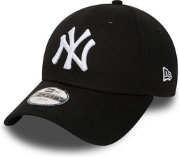 New Era 9FORTY New York (NY) Yankees (MLB) Kinder Pet - 4 tot 6 Jaar - Zwart