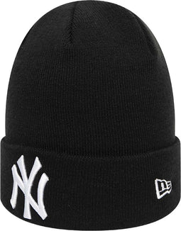New Era Beanie/Muts New York Yankees Essential Black Cuff Knit