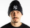 New Era Beanie/Muts New York Yankees Essential Black Cuff Knit