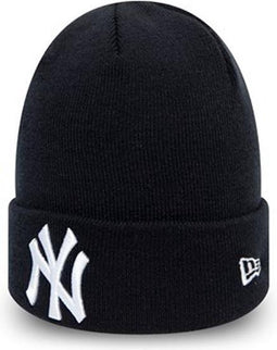 New Era Beanie/Muts New York Yankees Essential Navy (Donkerblauw) Cuff Knit