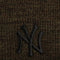 New Era Beanie / Muts - NY Yankees Muts - Groen Melange - Cuff Knit - Winter '23 Collection - New York Yankees Beanie - Muts Heren - Muts Dames - Mutsen