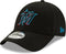 New Era Cap - Miami Marlins Cap - Sportcap - Zwart - One size - Verstelbaar - New Era Caps - 9Forty - Pet Heren - Pet Dames - Petten - Caps - Pet