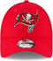 New Era Cap - The League NFL - Team Tampa Bay Buccaneer - Rood - One Size - Verstelbaar - New Era Caps - 9Forty - Pet Heren - Pet Dames - Petten - Caps - Pet