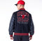 New Era - Chicago Bulls - NBA Patch Black and Red Varsity Jacket