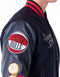 New Era - Chicago Bulls - NBA Patch Black and Red Varsity Jacket