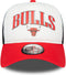 New Era - Chicago Bulls NBA Retro Red E-Frame Trucker Cap