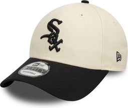 New Era - Chicago White Sox Colour Block Cream 9FORTY Adjustable Cap