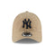 New Era Dad Cap - New York Yankees Beige 9TWENTY Cap