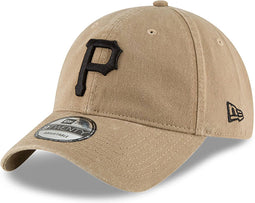 New Era - Dad Cap - Pittsburgh Pirates MLB Core Classic Beige 9TWENTY Adjustable Cap