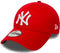 New Era K 940 MLB LEAGUE BASIC New York Cap - Red - 6-12 jaar