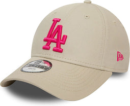 New Era - Kinderpet 4 tot 6 Jaar – LA Dodgers Child League Essential Light Beige 9FORTY Adjustable Cap