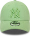 New Era - Kinderpet 4 tot 6 Jaar – New York Yankees Child League Essential Bright Green 9FORTY Adjustable Cap