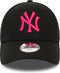 New Era - Kinderpet 6 tot 12 Jaar - New York Yankees Youth League Essential Black 9FORTY Adjustable Cap