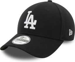 New Era - LA Dodgers Melton Wool Black 9FORTY Adjustable Cap