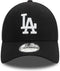 New Era - LA Dodgers Melton Wool Black 9FORTY Adjustable Cap