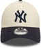New Era - New York Yankees Colour Block Cream 9FORTY Adjustable Cap