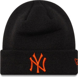 New Era - New York Yankees - League Essential Beanie - Zwart
