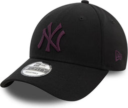 New Era - New York Yankees League Essential Black 9FORTY Adjustable Cap