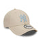 New Era - New York Yankees League Essential Light Beige with Blue Logo 9FORTY Adjustable Cap