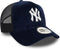 New Era - New York Yankees MLB Cord Navy 9FORTY E-Frame Adjustable Trucker Cap