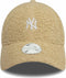 New Era - New York Yankees Women's Borg Light Beige 9FORTY Adjustable Cap