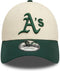 New Era - Oakland Athletics Colour Block Cream 9FORTY Adjustable Cap