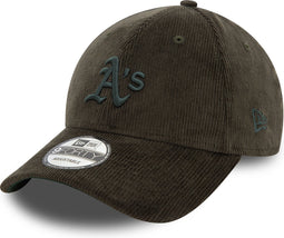 New Era - Oakland Athletics Dark Green Cord 9FORTY Cap