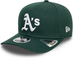 New Era - OAKLAND ATHLETICS Official Team Colour Green 9SEVENTY Stretch Snap Adjustable Cap