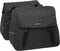 New Looxs Alba Double Bamboo Dubbele Fietstas - 42 liter - Zwart