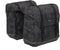 New Looxs Alba Double Bamboo Dubbele Fietstas MIK - Afneembaar - 42 liter - Zwart