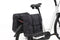 New Looxs Alba Double Bamboo Dubbele Fietstas MIK - Afneembaar - 42 liter - Zwart