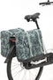 New Looxs Alba Double Bamboo Dubbele Fietstas MIK - Afneembaar - 42 liter - Groen