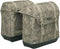 New Looxs Alba Double Bamboo Dubbele Fietstas MIK - Afneembaar - 42 liter - Zand