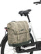 New Looxs Alba Single Bamboo Enkele Fietstas - Afneembaar - 21 liter - Zand