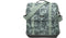 New Looxs Alba Single Bamboo Enkele Fietstas - Afneembaar - 21 liter - Groen