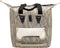 New Looxs Alma Kota - Enkele Fietstas voor Dames - Afneembare Shopper met Rits - Pakaftas Enkel - Boodschappentas met Haken - Stevig en Afneembaar - 24 Liter – Sand