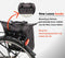 New Looxs Alma Kota - Enkele Fietstas voor Dames - Afneembare Shopper met Rits - Pakaftas Enkel - Boodschappentas met Haken - Stevig en Afneembaar - 24 Liter - Zwart