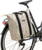 New Looxs Alma Kota - Enkele Fietstas voor Dames - Afneembare Shopper met Rits - Pakaftas Enkel - Boodschappentas met Haken - Stevig en Afneembaar - 24 Liter – Sand