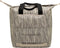New Looxs Alma Kota - Enkele Fietstas voor Dames - Afneembare Shopper met Rits - Pakaftas Enkel - Boodschappentas met Haken - Stevig en Afneembaar - 24 Liter – Sand