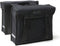 New Looxs Basic Canvasbag DeLuxe Dubbele Fietstas - 46 liter - Zwart
