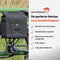 New Looxs Basic Daily Shopper Enkele Fietstas - Afneembare Shopper - Pakaftas Enkel - Boodschappentas met Haken - Stevig en Afneembaar - 24 Liter - Zwart