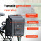 New Looxs Basic Daily Shopper Enkele Fietstas - Afneembare Shopper - Pakaftas Enkel - Boodschappentas met Haken - Stevig en Afneembaar - 24 Liter - Zwart