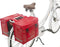New Looxs Bisonyl Double Dubbele Fietstas - 46 liter - Glanzend Zwart